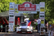 Rallye Český Krumlov: Start soutěže